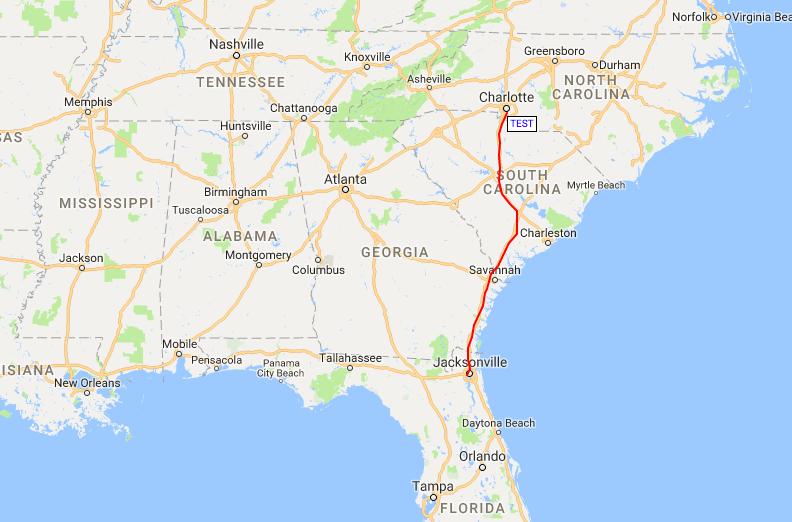 geofencing by corridor is now possible with Rastrac's geofencing tool