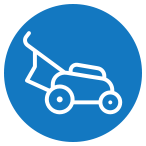 blue-circle-white-lawnmover-circle-icon